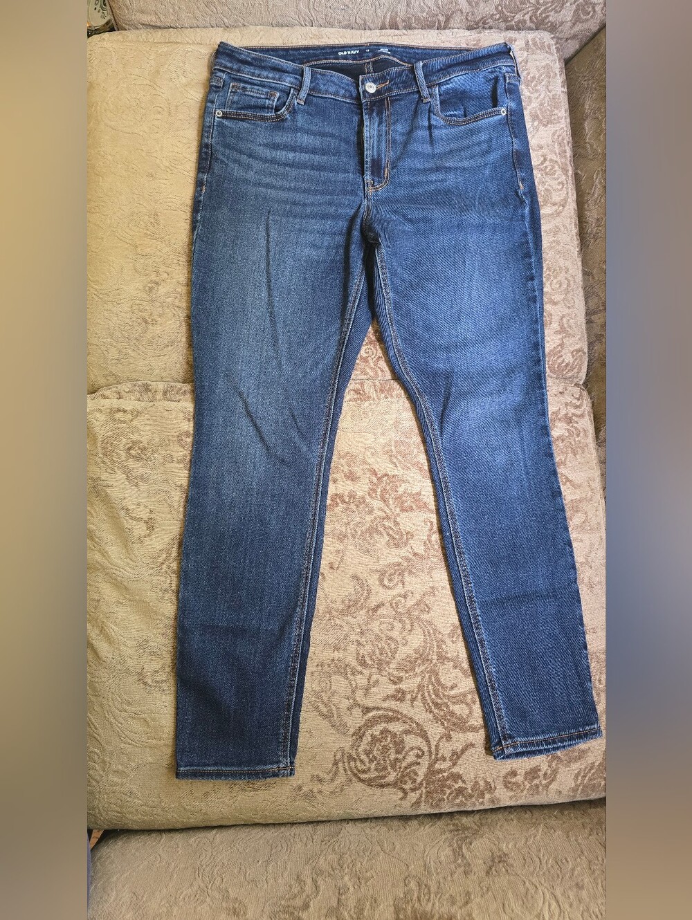 Old Navy Women's Dark Blue Skinny Jeans